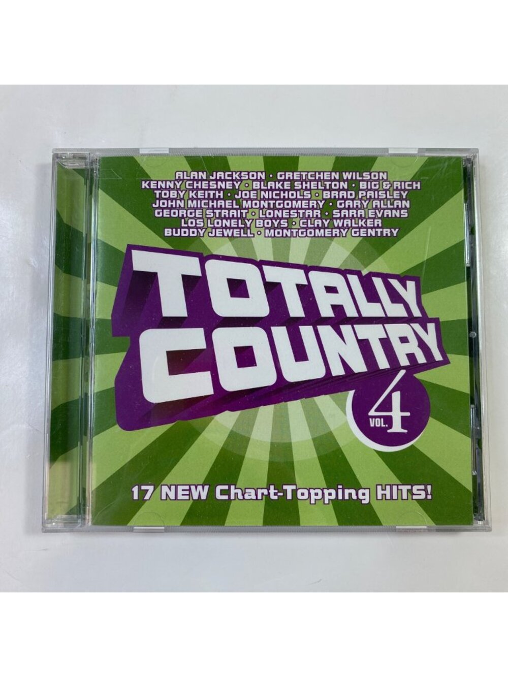 Totally Country Vol. 4 CD 2005 Compilation Alan Jackson Toby Keith Sony/BMG